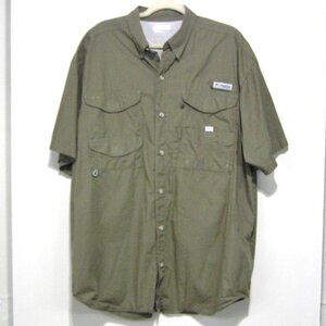 COLUMBIA PFG VENTED FISHING SHIRT LARGE